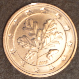 eurocoin eurocoins 5 cent Germany \\"J\\" 2018 (UNC)