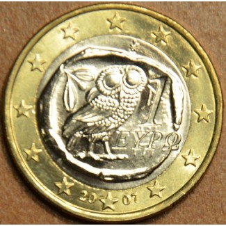 eurocoin eurocoins 1 Euro Greece 2007 (UNC)