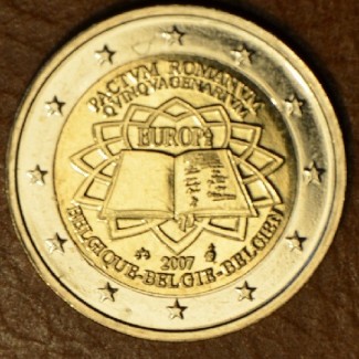 eurocoin eurocoins 2 Euro Belgium 2007 - 50th anniversary of the Tr...