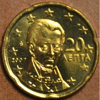 eurocoin eurocoins 20 cent Greece 2007 (UNC)